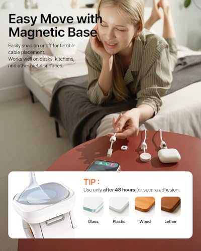 Magnetic Cable Clips 6 Pack