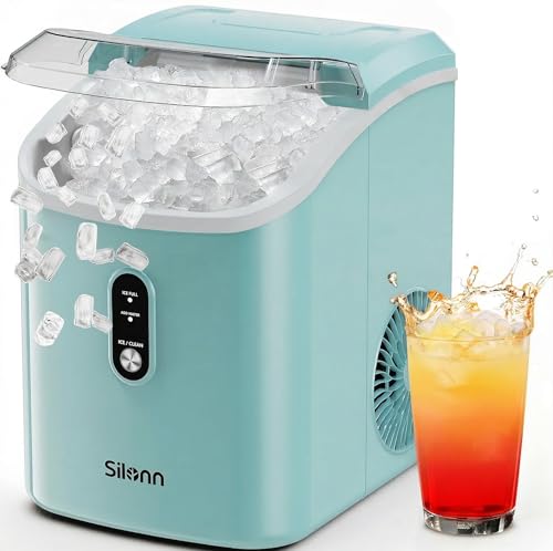 Nugget Ice Maker Countertop (Mint / 36lbs)