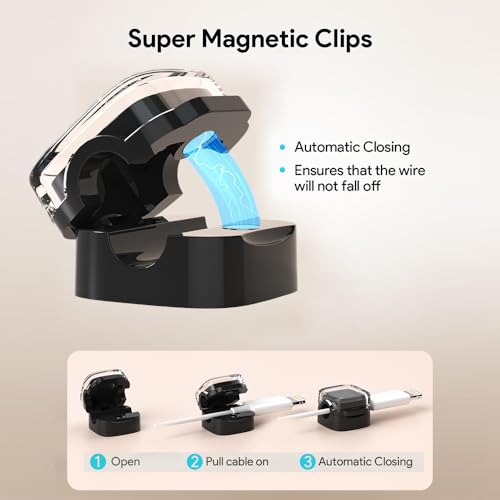 Magnetic Cable Clips (9 Count)