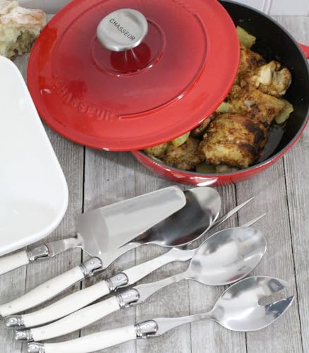 Laguiole 5 Piece Hostess Set (Faux Ivory)