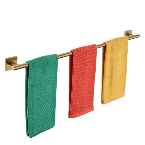 Bathroom Towel Bar 32'' Towel Holder for Bath Kitchen Cabinet Towel Rails 32 Inch Champagne Bronze Stainless Steel B4005CPG (Champagne Bronze / 32-Inch)