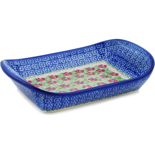 Platter with Handles 10 (Blue)