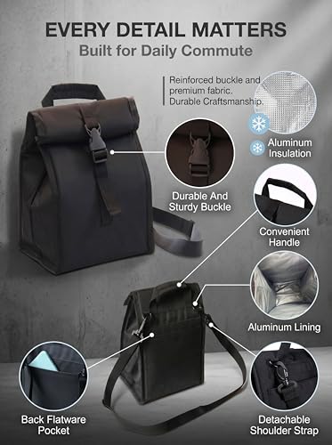 Insulated Foldable Lunch Bag