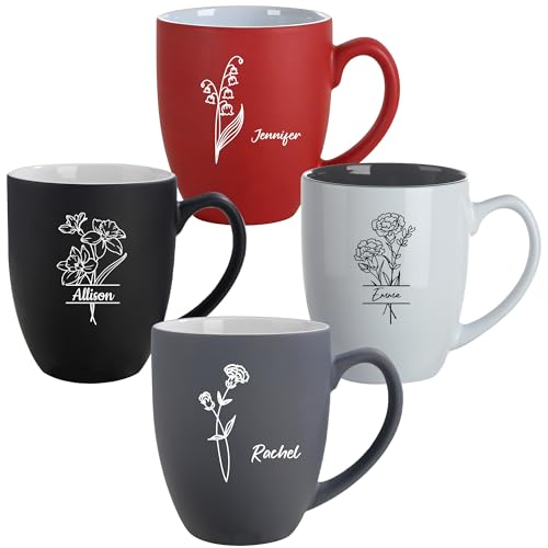 Personalized Coffee Mug (Brith Flower / Coffee Mug)