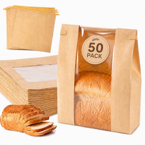 50 Bread Bags for Homemade Bread