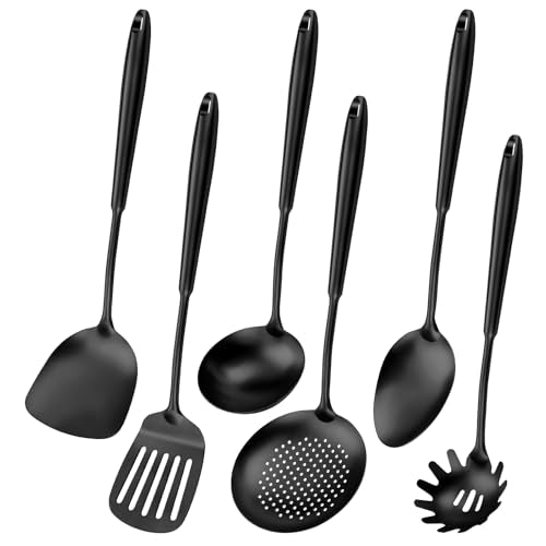 304 Stainless Steel Cooking Utensils (6 Count)