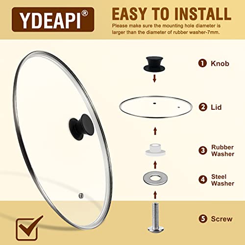Universal Pot Lid Replacement Knobs (2pcs knobs)