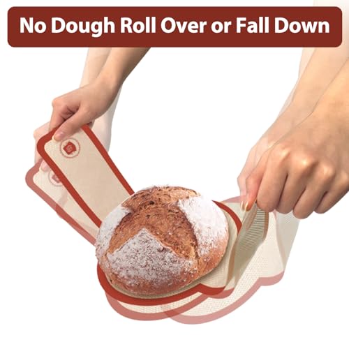 Silicone Bread Sling for Dutch Oven (Red / Oval and Round)