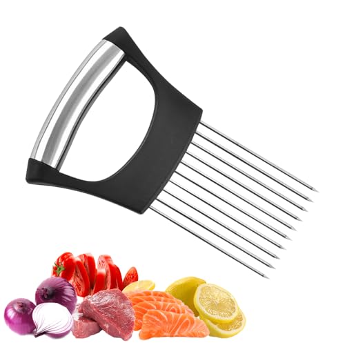 Stainless Steel Onion Slice Holder (A-1Pcs)