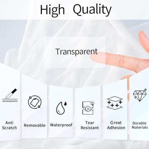 Transparent Thermal Labels Stickers 2x4 Inch