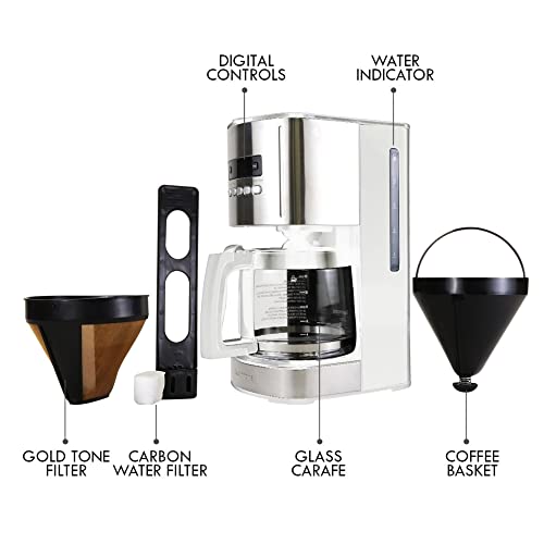 Kenmore drip Coffee Maker (White)