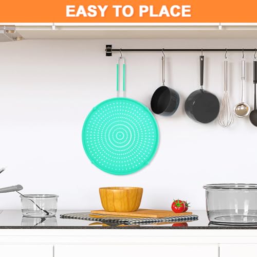 Splatter Screen for Frying Pan (Green)
