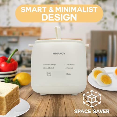 Egg Maker Electric Egg Cooker with Auto Shut Off and Alarm