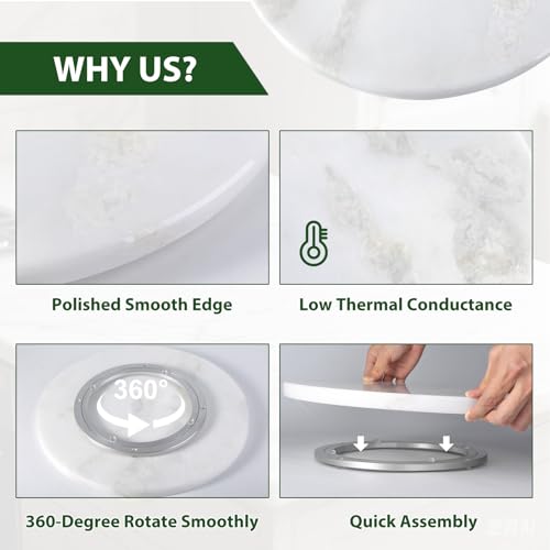 Marble Lazy Susan