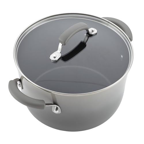 Classic Brights Hard Enamel Aluminum (14 Piece / Sea Salt Gray)