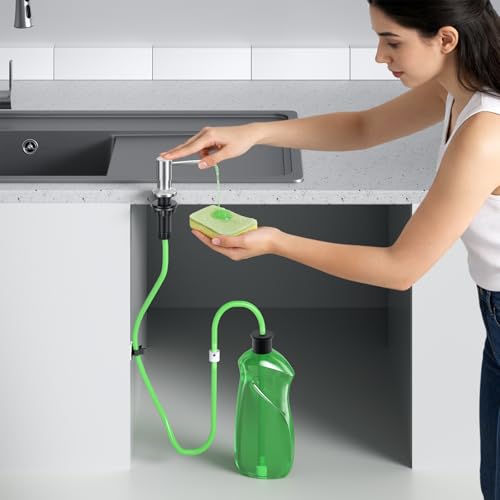 Kitchen Sink Soap Dispenser (Brushed Nickel)