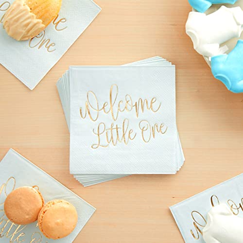Pastel Blue Party Napkins (50 Pack)