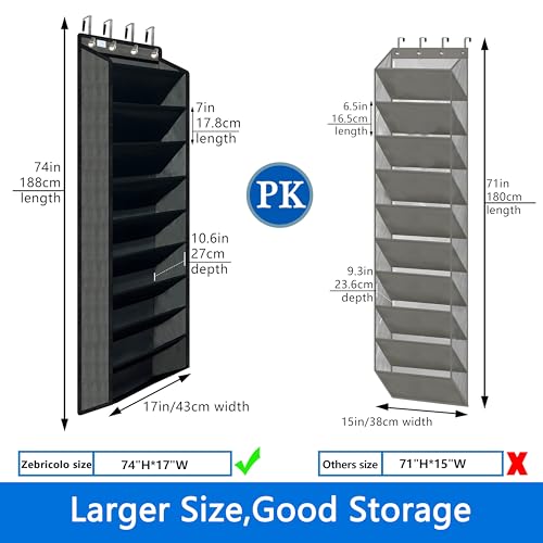 shoe organizer (Grey/Black)
