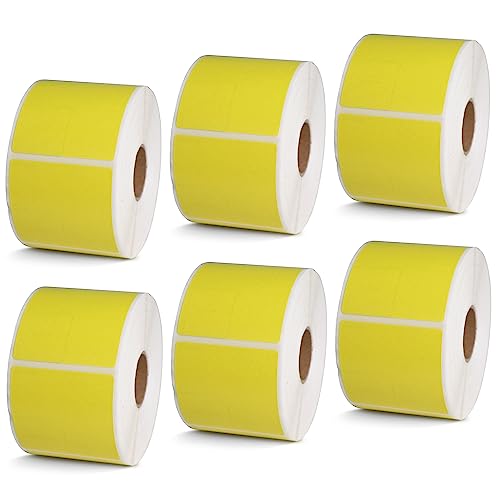 2" x 2" 51 mm x 51 mm (2 in x 2 in / Yellow)