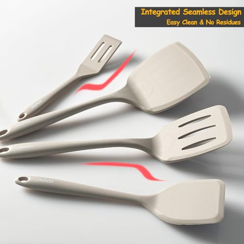 Silicone Spatula Set (Khaki)