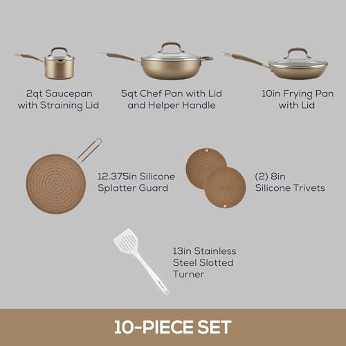 A1 Series with ScratchDefense Technology Nonstick Induction Pots and Pans