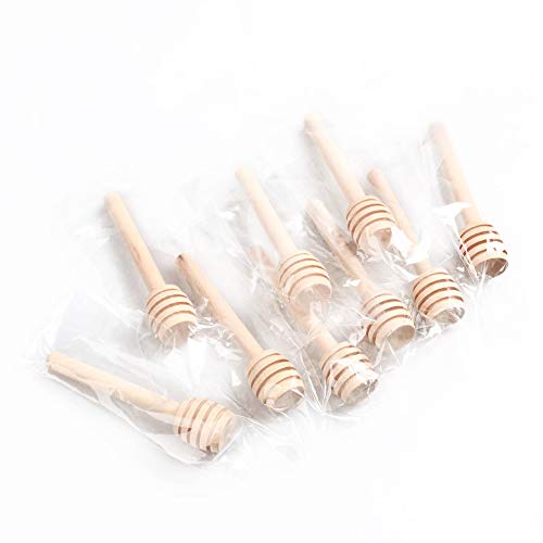 24 Pack Mini Wooden Honey Dipper Sticks (24PACK)