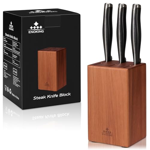 5.5" Steak Knife Block without Knives (6 Slots)