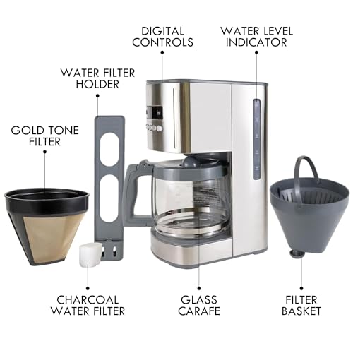 Kenmore Drip Coffee Maker (Stainless Steel)