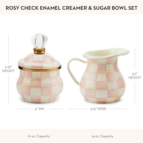 Creamer and Sugar (Rosy Check)