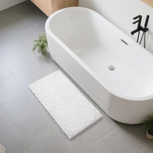 Large Bathroom Rugs Non Slip Washable 36x24 Inch