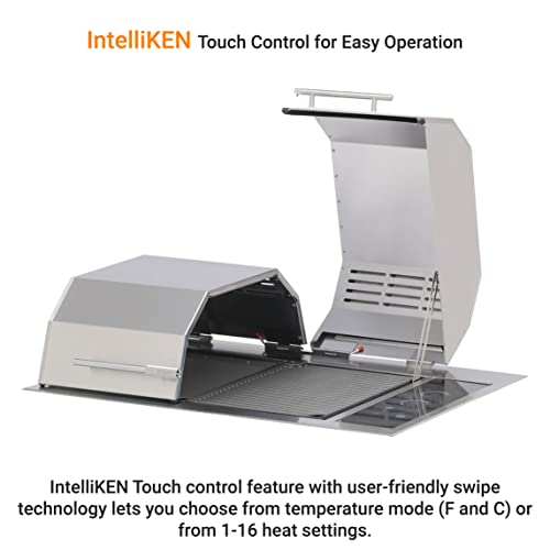 Texan Built In Electric Grill With 2 Burners And IntelliKEN Touch Control (B70425NH)