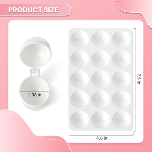 Round Cake Pop Mold and Tray (White)