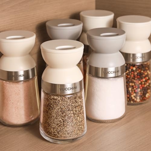 Salt and Pepper Shaker Set (Beige)