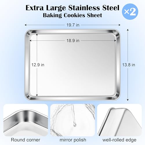 Large Baking Sheet Set of 2 (2 Count)