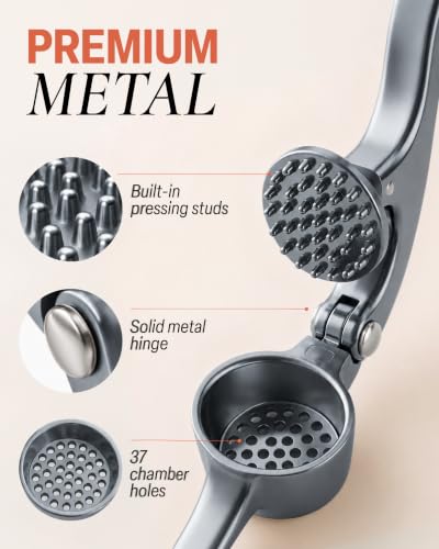 Premium Garlic Press Set