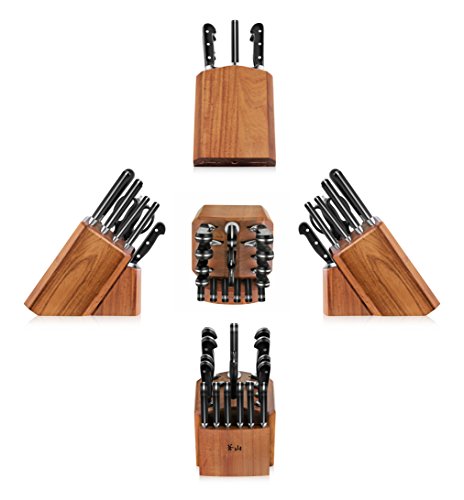 TV2 Series 1023053 Swedish 14C28N Steel Forged 17 (17-Piece Knife Block Set)