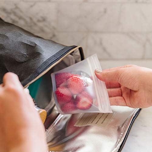 Reusable Food Storage Bags (Lavender / Short Cup)