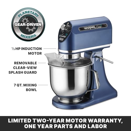 Waring Luna Planetary Stand Mixer with 7