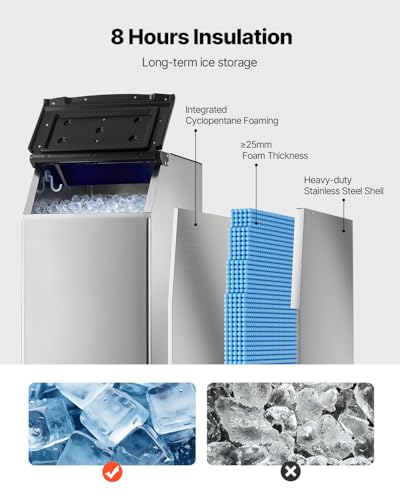 Commercial Ice Maker Storage Bin
