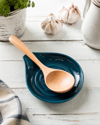 Spoon Rest for Stove Top (Blue)