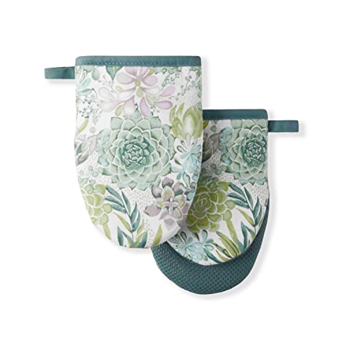 Succulents Mini Oven Mitt 2