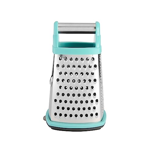 Gourmet 4 Sided Stainless Steel Box Grater for Fine