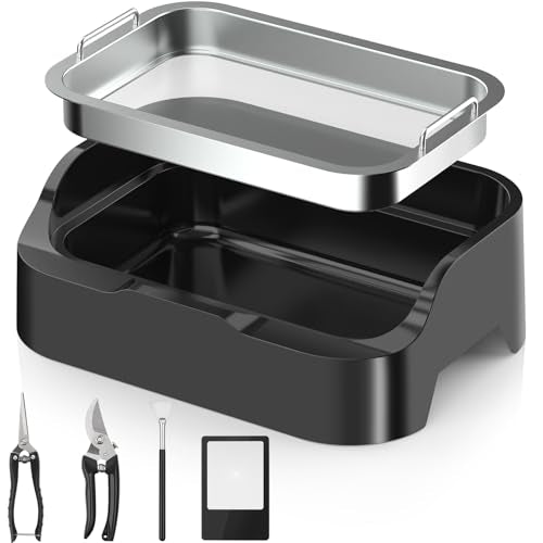 Trim Tray with Replaceable 150 Micron Mesh Screen