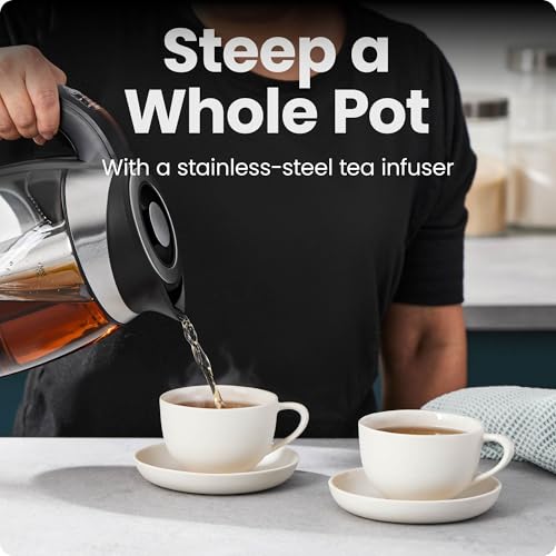 Electric Kettle with Temperature Control (1.8L / Stainless Steel)