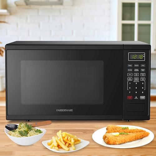 1.1 Cu. Ft. Countertop Microwave Oven (1.1 Cu. Ft / Black)