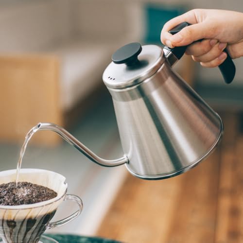 V60 "Fit" Gooseneck Drip Kettle (Silver)