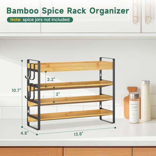 Spice Seasoning Rack Organizer Kitchen Countertop