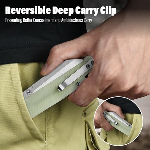 Penguin V2 Folding Pocket Knife (Jade)