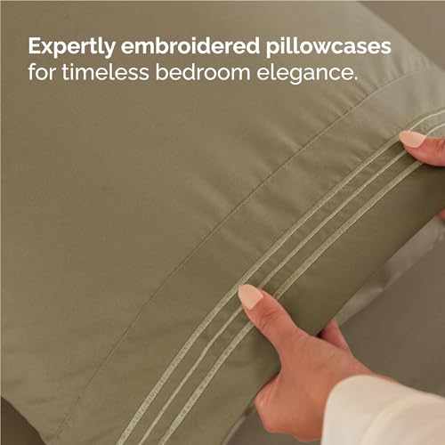 Full Size 4 Piece Sheet Set (14 - Khaki / Full)