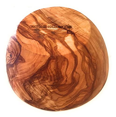 7" Artisan Olive Wood Serving Bowl (Medium 7 inch)